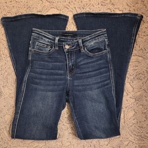 FLYING MONKEY High Rise Flare Jeans